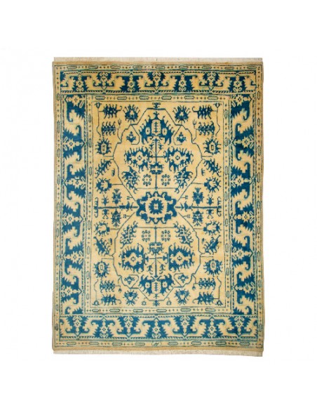 Persian Handmade Cream Area Rug Rc-289 full view Persian Handmade Cream Area Rug Rc-289 full view