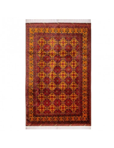 Persian Hand-knotted Red Rug Rc-290 full view