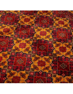 Persian Hand-knotted Red Rug Rc-290 full view 2