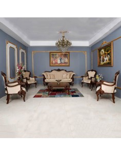 Durable Handmade Wooden Sofa - frontal 2