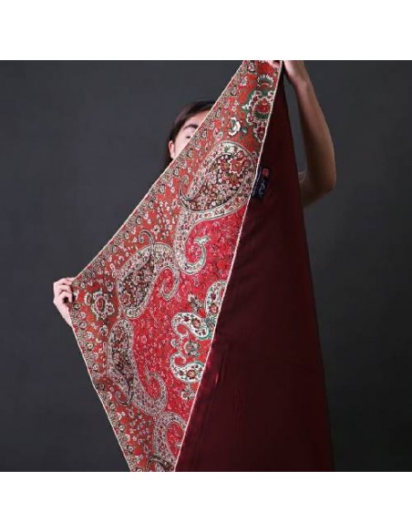 Iranian Handmade Silk-Cashmere Tablecloth | The Best Handicrafts Price