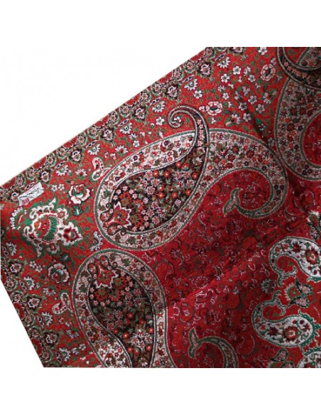 Iranian Handmade Silk-Cashmere Tablecloth | The Best Handicrafts Price