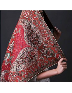 Iranian Handmade Silk-Cashmere Tablecloth | The Best Handicrafts Price 2
