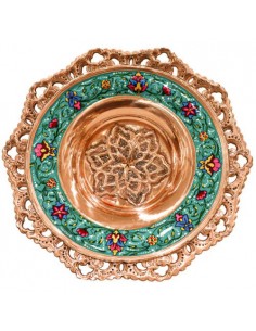Hand painted Copper Dishes Set | Persian Handicrafts 2