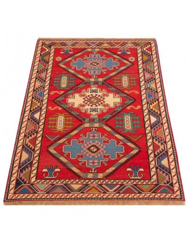 Tabriz Hand-woven Red Kilim Rug Rc-291 full view