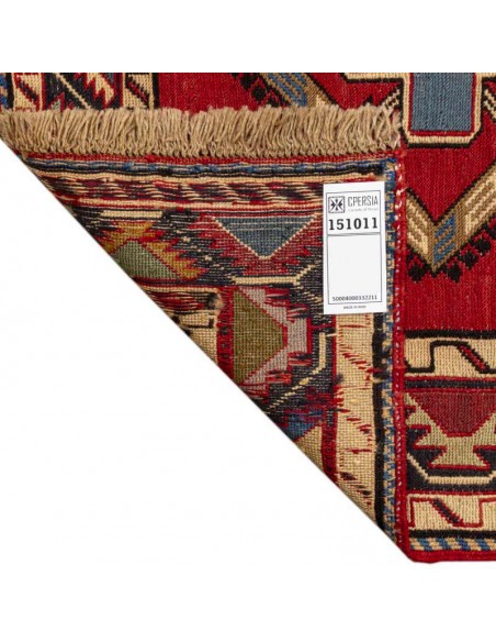 Tabriz Hand-woven Red 3'X4' Kilim Rug | Sale of kilim rug