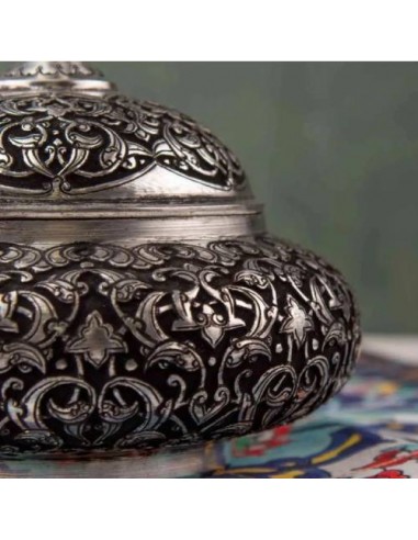 Iranian Handicrafts Hand Engrave Dish | Copper Candy And Nut Bowl