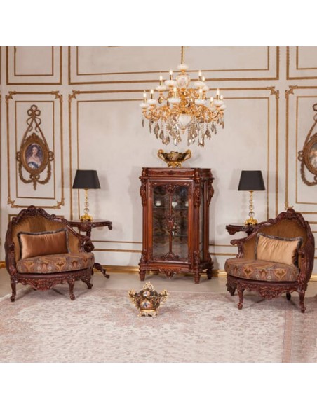 brown leatherette and velvet sofa accent chairs