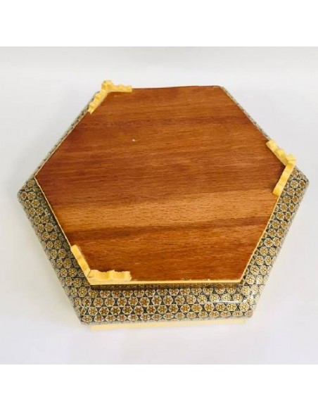 Persian Inlaid Handicrafts Dishes | Fully Handmade Candy Bowl