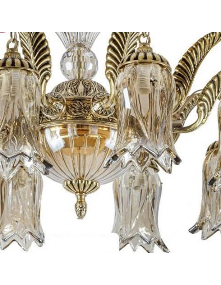 Crystal Antique Chandelier - details