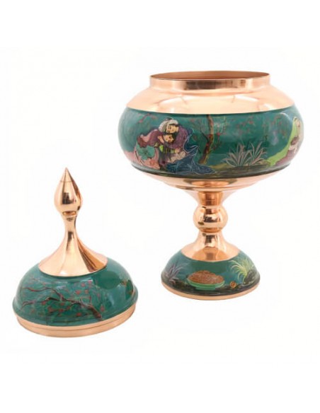 Stunning Persian Handmade Copper Dishes Set | Handicrafts