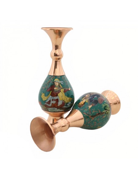 Stunning Persian Handmade Copper Dishes Set | Handicrafts