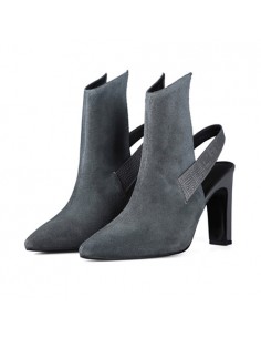 gray-women's-leather-pump-shoes-ac-1268
