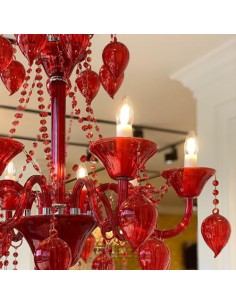 red crystal chandelier 2