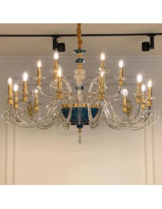 luxury Persian blue chandelier