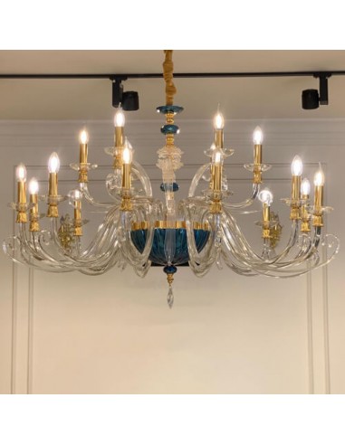 luxury Persian blue chandelier