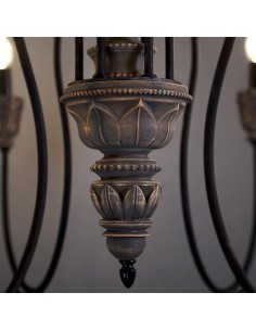 grey wood chandelier 2