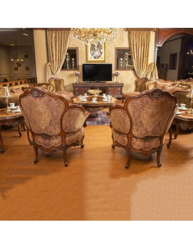 modern cabriole armchairs - backward