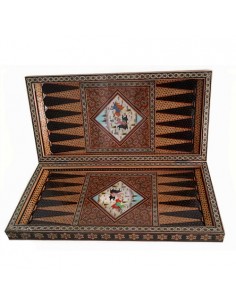 Persian Inlaid Chessboard | Hand carved Wooden Chessboard 2