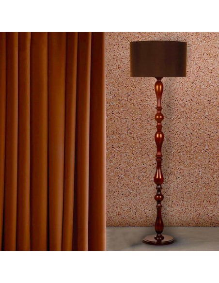 brown-woodcarving-floor-lamp