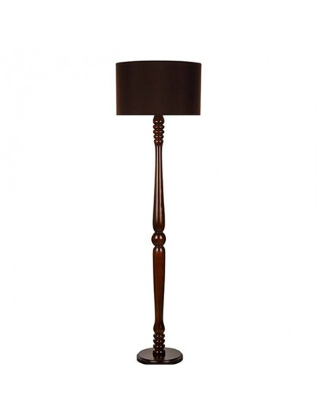 Lamp Stand Wooden Floor Lamp - brown