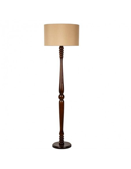 Lamp Stand Wooden Floor Lamp - Biscotti