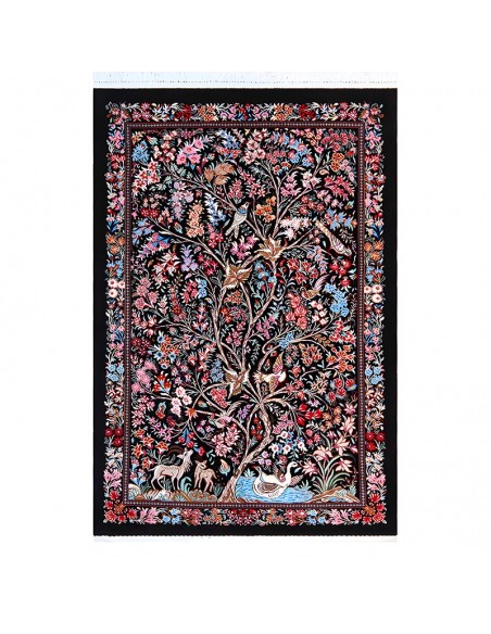 Persian Handmade Masterpiece Silk Carpet Rc-297 full view Persian Handmade Masterpiece Silk Carpet Rc-297 full view