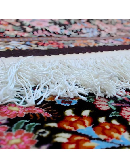 Persian Handmade Masterpiece Silk Carpet Rc-297 fringe Persian Handmade Masterpiece Silk Carpet Rc-297 fringe
