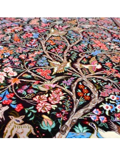 Persian Handmade Masterpiece Silk Carpet Rc-297 full view 2