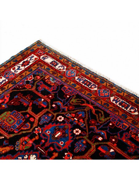 Persian Handmade Red Carpet Rc-299 side view Persian Handmade Red Carpet Rc-299 side view
