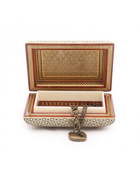 Classy Design Khatam Marquetry on Soup Shape Box