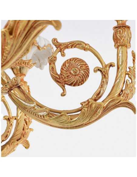 sculptural bronze chandelier - zoomed sculptural bronze chandelier - zoomed