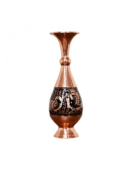 Unique Modern Engraving Vase  | Hand-Engraved Copper Pot