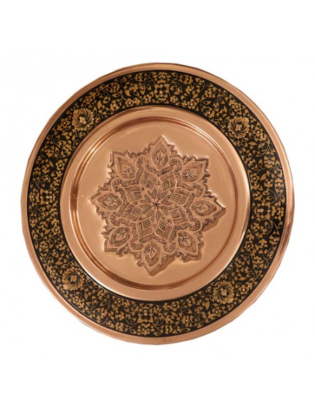 Traditional Handmade Antique Copper Plates:Crafted through African  ingenuity,antique copper dinner plates,handmade copper serving  plates,traditional copper decorative plates,copper wall hanging plates,  Made in Tunisia