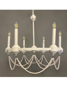black beaded chandelier 2