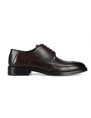 dark-brown-leather-men's-derby-shoes