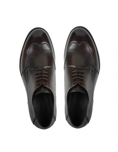 dark-brown-leather-men's-shoes