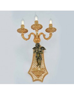 sculptural wall light