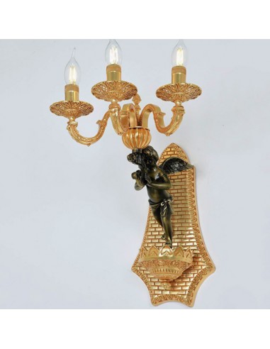 angle sculpture wall light