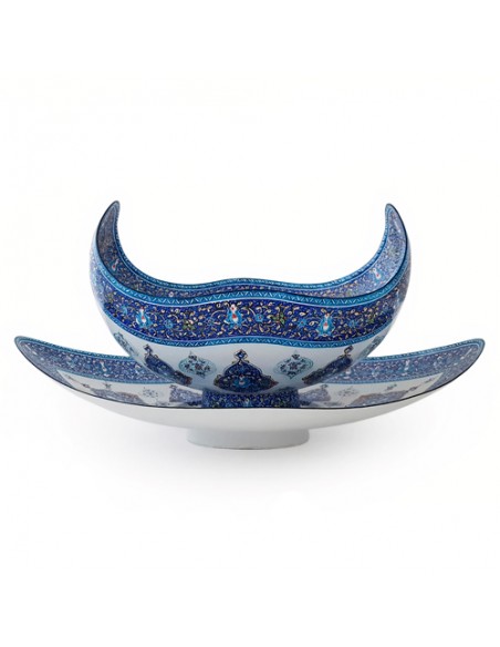 Enamel plate and bowl set HC-1358