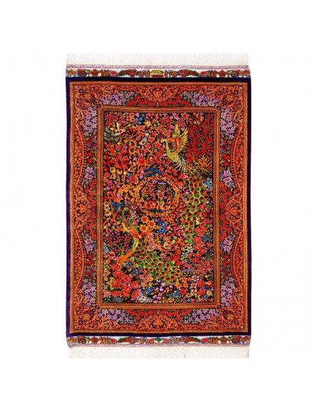 Persian Handmade Silk Rug Rc-302 full view