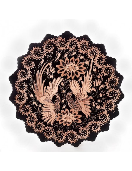 decorative plate modern engraving HC-1361