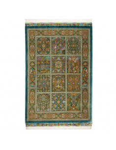 Handmade Silk Carpet Rc-303 full view