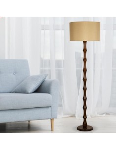 biscotti wooden floor lamp