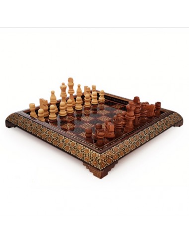 Inlaid wood chessboard HC-1367