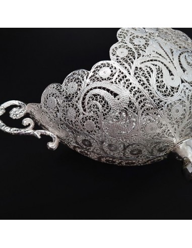 filigree candy bowl made by Persian art HC-1369