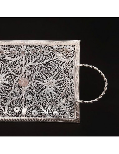 filigree tray coffee set