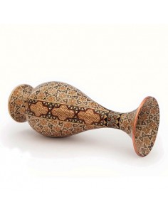 Inlaid Decorative Pot Made From Copper | Khatam Kari Vases 2
