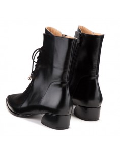 women's-black-leather-high-heel-boots-ac-1407 2