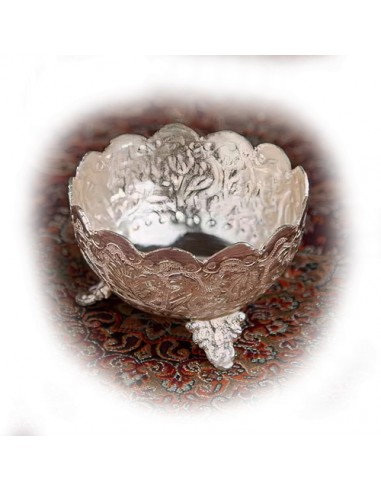 small nut bowl set of brass HC-1409